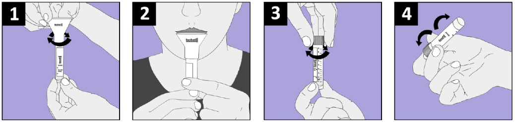 GeneFix Saliva collector Instraction